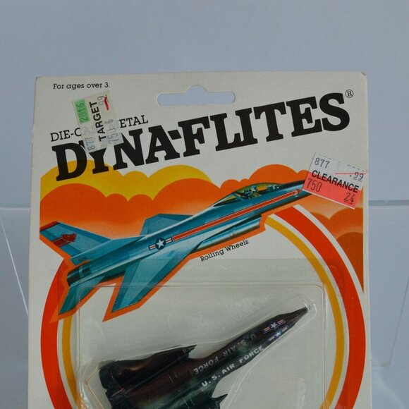 Dyna-Flites Die-Cast Metal Air Force Airplane Toy Vintage NOS - Picture 3 of 4